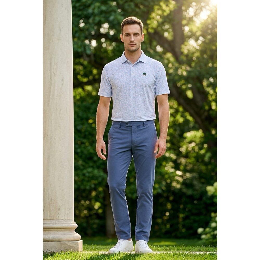 Peter Millar Summer Comfort Merion Golf Club Polo Mens Size XL